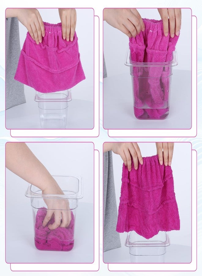 Josojoou 2PCS Mop Socks Broom Cloth Cover with Elastic Bands, Washable Broom Pads Baseboard Cleaner Tool, Multi-Purpose Reusable Mopping Cloth Replacement, Suitable for Pet Hair, Dust, Stains, Windows - Image 3